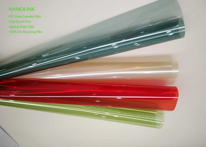 Film UV de contrôle de Sun de protection pour la couleur rouge de vert de noir bleu de Windows de voiture/Chambre/bureau
